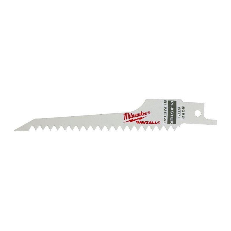 Reciprocating Saw Blade (Sawzall) 5" 6T 5 Per Pack