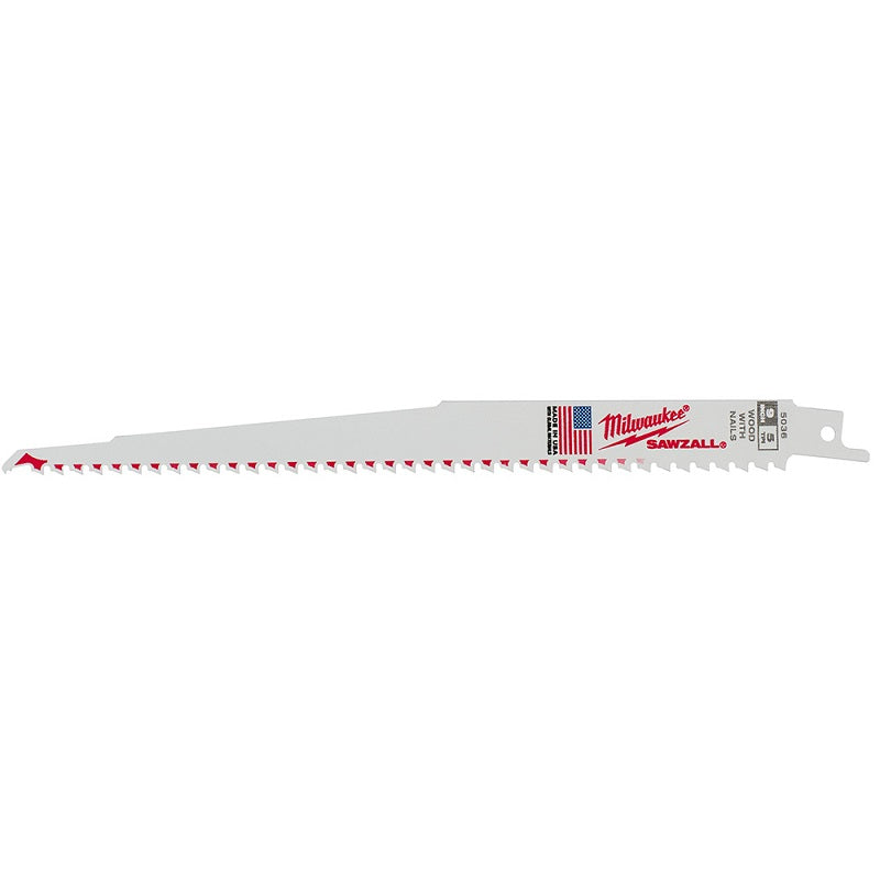 Reciprocating Saw Blade (Sawzall) 9" 5T 5 Per Pack