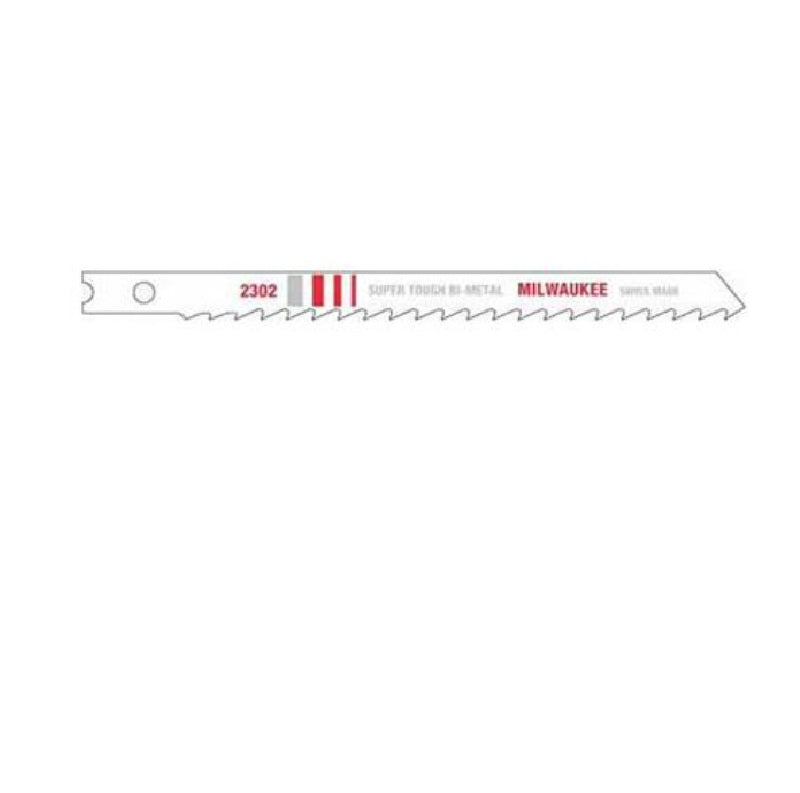 Jigsaw Blade 6T 4" Bi-Metal U-Shank Wood Cutting 5 Per Pack