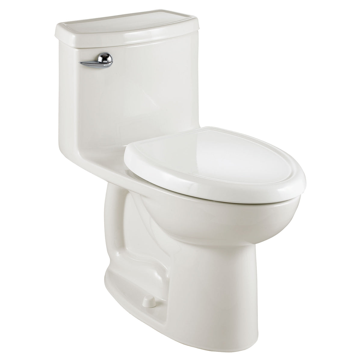 Compact Cadet 3 1-pc Elongated FloWise Toilet w/Seat & Right Side Trip Lever White