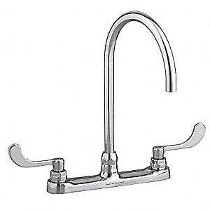 Monterrey Kitchen Faucet 1.5 gpm Laminar Flow in Spout Base in Chrome