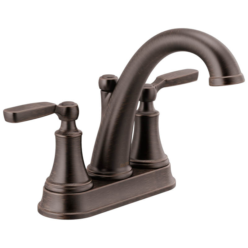 Woodhurst Centerset Lav Faucet w/Metal Pop-Up in Venetian Bronze