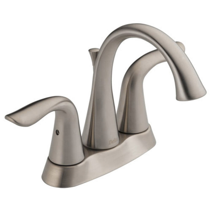 Lahara 4" Centerset Lav Fct in Stainless w/Metal Pop-Up