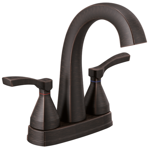 Stryke Centerset Lav Faucet w/Lever Handles in Venetian Bronze