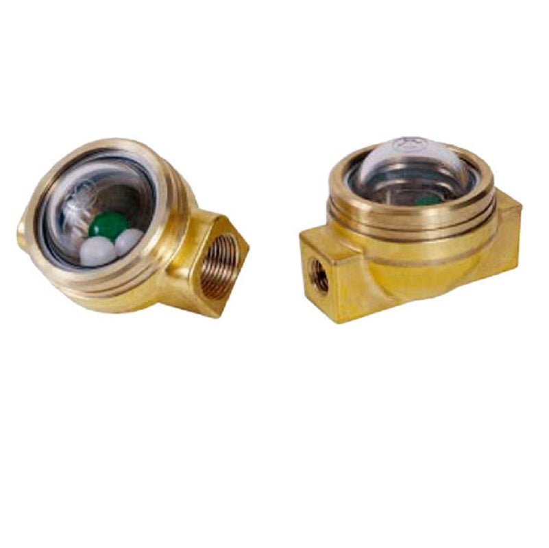 Flow Indicator 3/8" Brass 1.5-11GPM