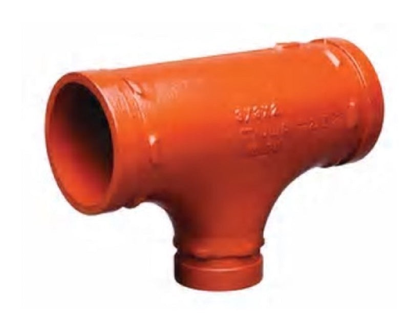 TEE 2-1/2X2 ORANGE GROOVED 25