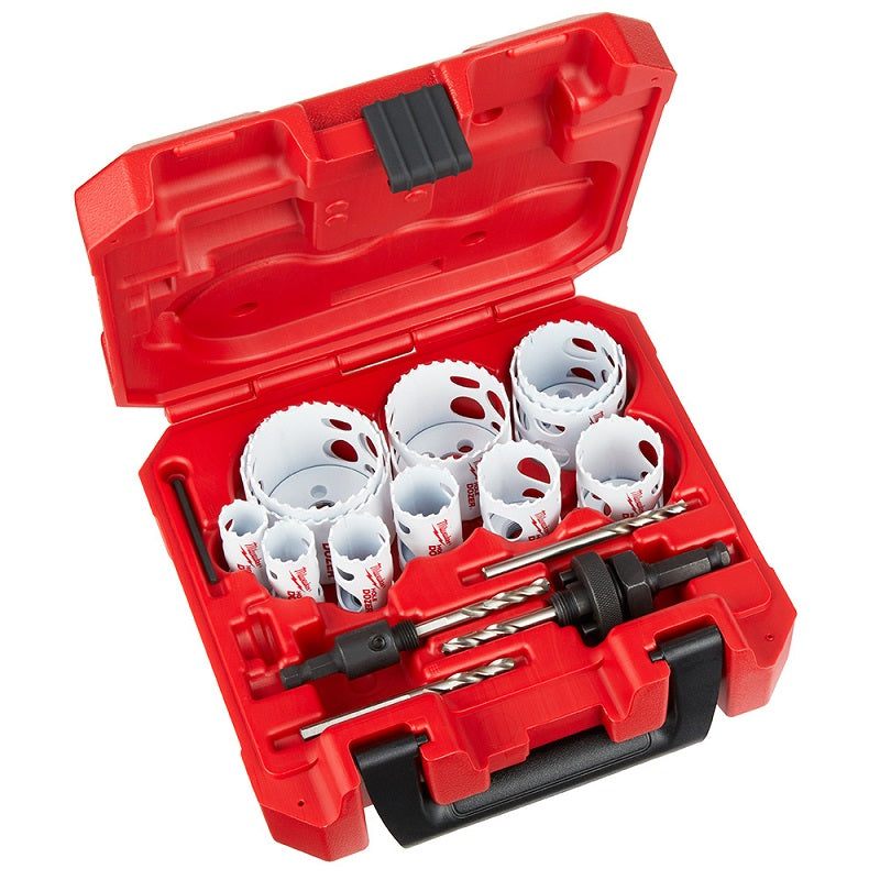 Hole Saw Kit 15-Pc Ice Hardened General Purpose