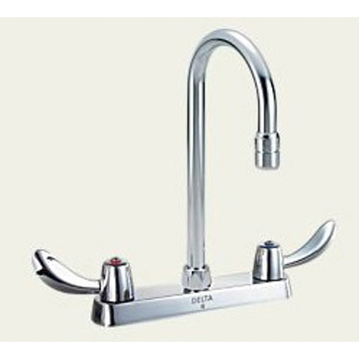Commercial Kitchen Faucet w/8" Centers 1.5 gpm in Chrome