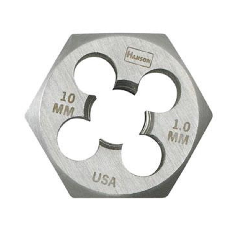 Hex Rethreading Die Metric 10mmX1.50 Carbon Steel