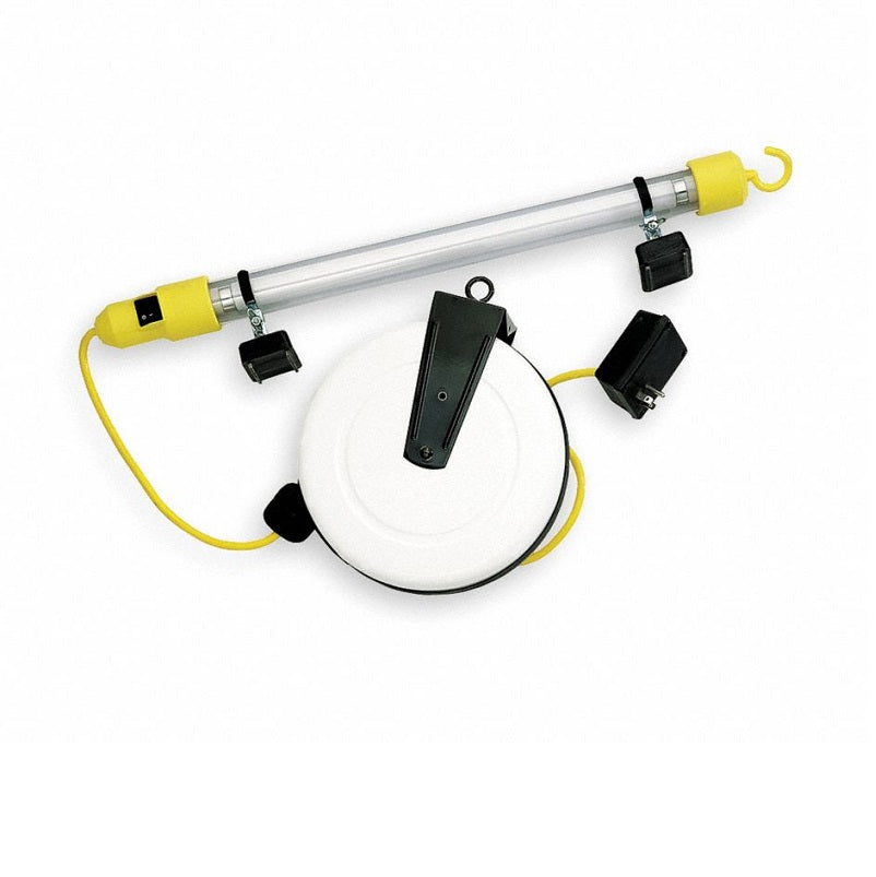Flourescent 15 Watt Hand Lamp w/40 ft Cord in Yellow