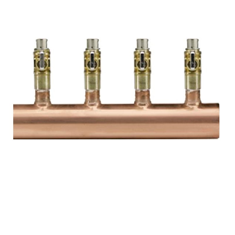 COPPER MANIFOLD SHUT-OFF VALVE FTGXP 17222