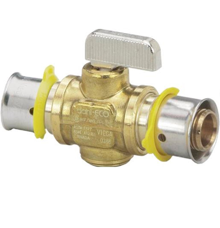 BALL VALVE 3/4 BRASS PEX PRESS 94541 - MODEL 28422ZL - 658773
