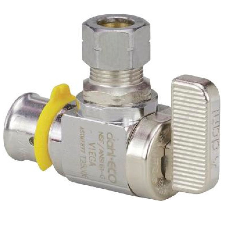 STOP VALVE 1/2X1/4 PXCTS ANGLE 93511 - MDL 2842.4ZL - 658767