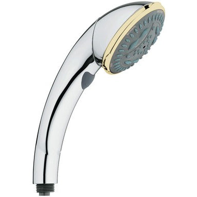 Movario Multi-Function Hand Shower In Chrome/Polished Brass