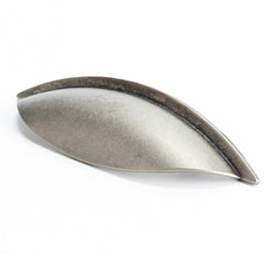 Euro Rustica 5-1/8" Cup Pull in Rustic Nickel