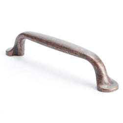 Euro Rustica 4-15/16" Pull in Rustic Copper