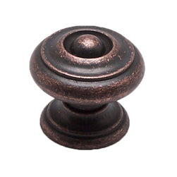 Euro Rustica 1-3/16" Knob in Rustic Copper