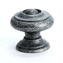 Euro Rustica 1-3/16" Knob in Rustic Iron