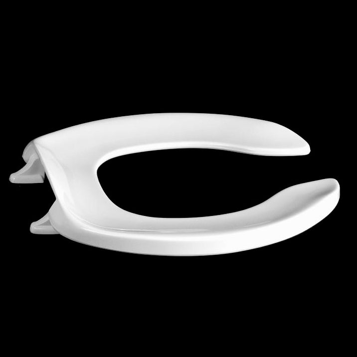 SEAT 300CCSS-407 BLK RND OPEN FRONT L/COVER PLASTIC