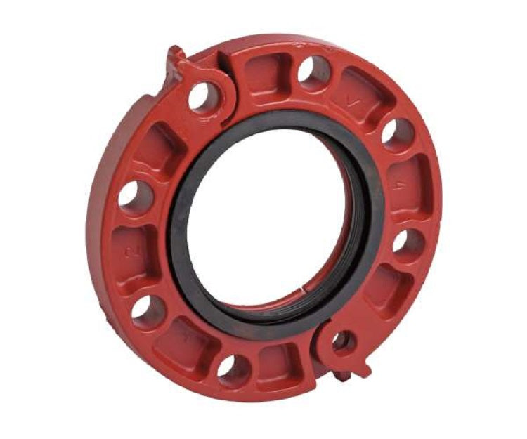 FLANGE ADAPTER 8 W/M GASKET 341 PRIMED W/TNEMEC #37-77