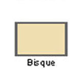 Silhouette 33x22x6" Double Bowl Kitchen Sink Bisque 1 Hole
