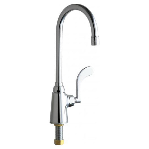 Deck-Mounted Manual Sink Faucet In Polished Chrome