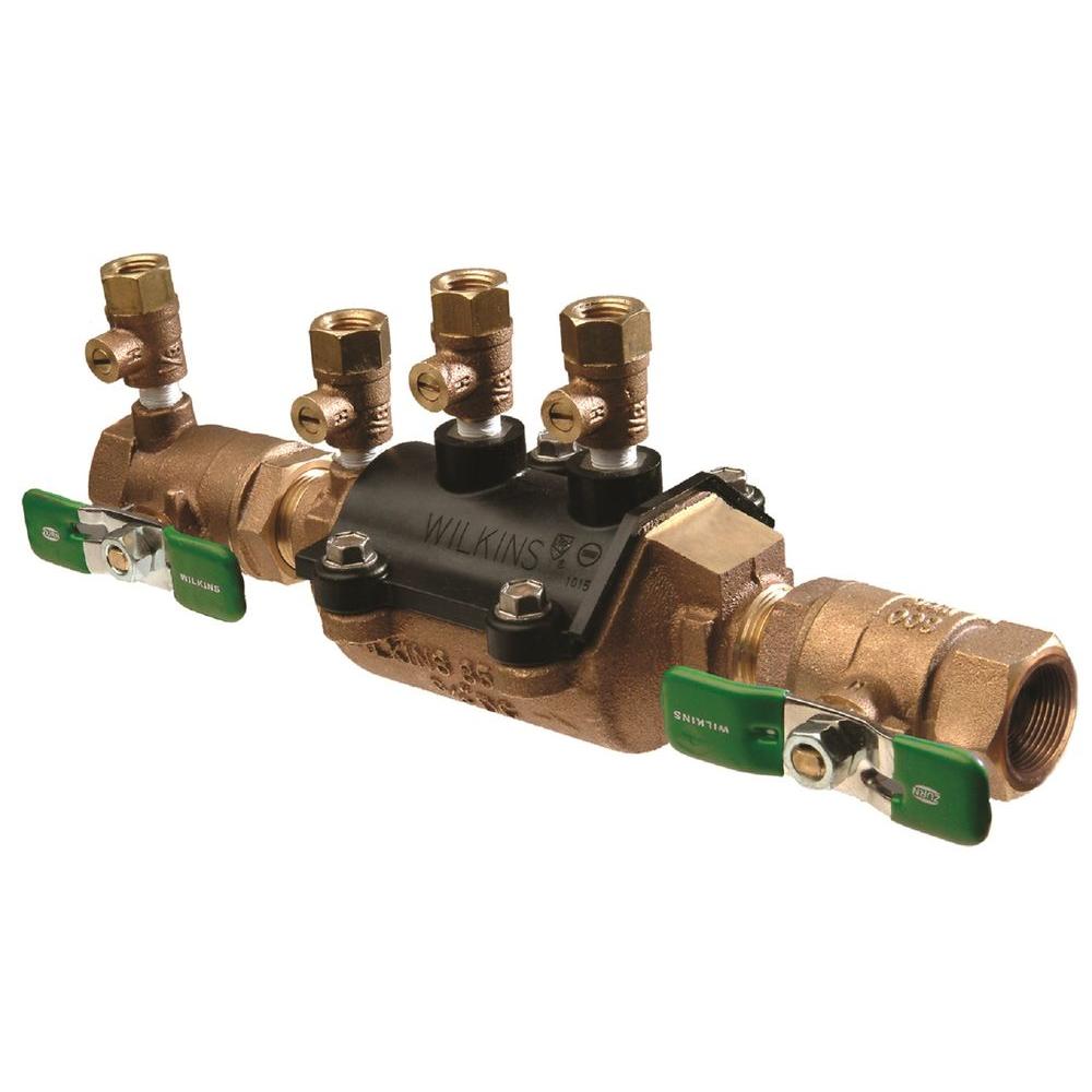 Backflow Preventer 1-1/4" FIP Double Check Lead Free  Max Pressure 175 PSI