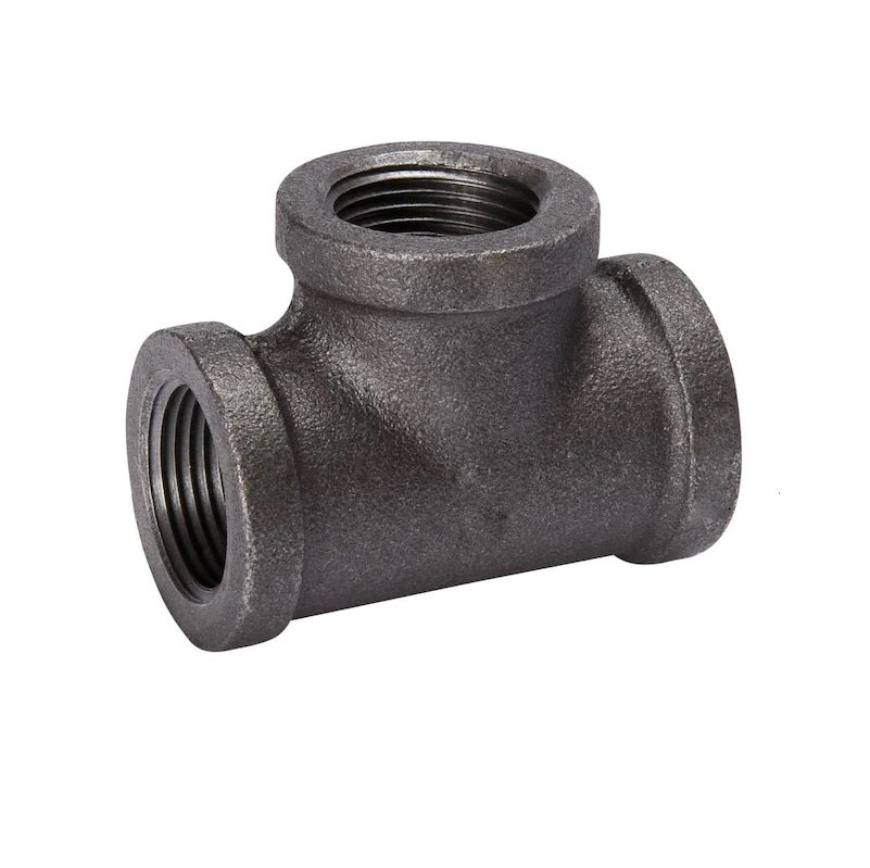 TEE 2in BLACK MALLEABLE IRON 150 LB THREADED NON-DOMESTIC 35409