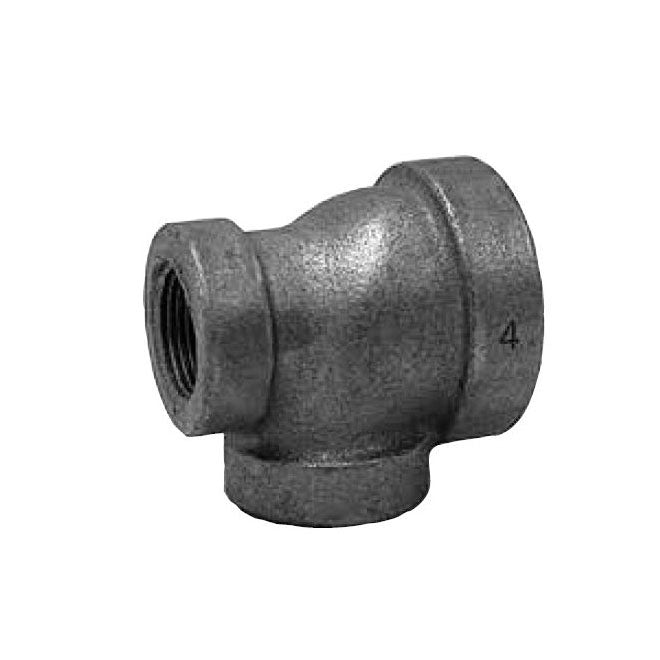 TEE 1-1/4X3/4X3/4 BLACK CAST IRON 125# THREADED FIGURE 25