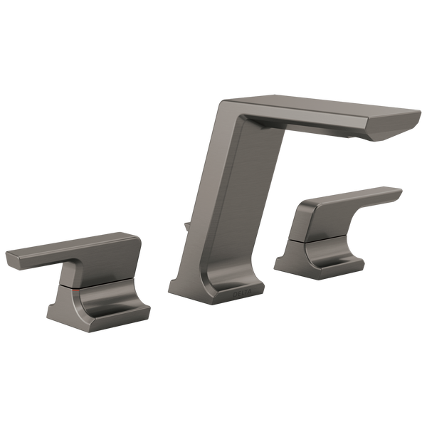 Pivotal Widespread Lav Faucet in Blk Stainless w/Pop-Up Drn