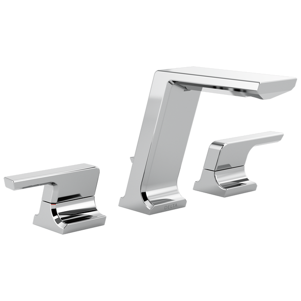 Pivotal Widespread Lav Faucet in Chrome w/Pop-Up Drain