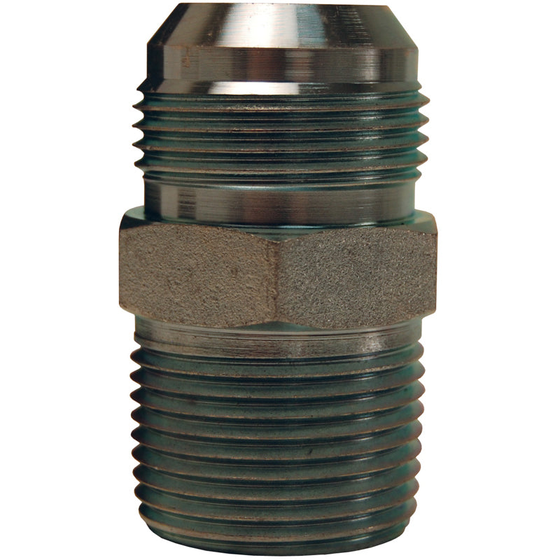 PIPE ADAPTER 3/8 M NPTF STEEL 2404-6-6 - 9/16-18 M JIC- HYDRAULIC