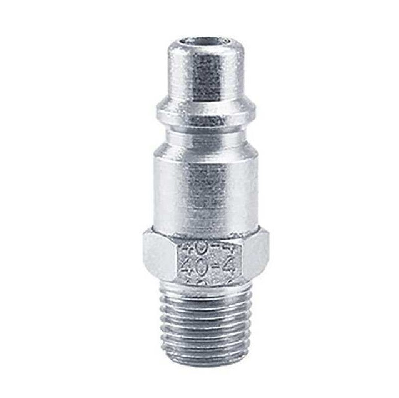 PLUG 3/8X1/4 MPT STEEL - 40-4 1-WAY SHUT-OFF - 4 SERIES