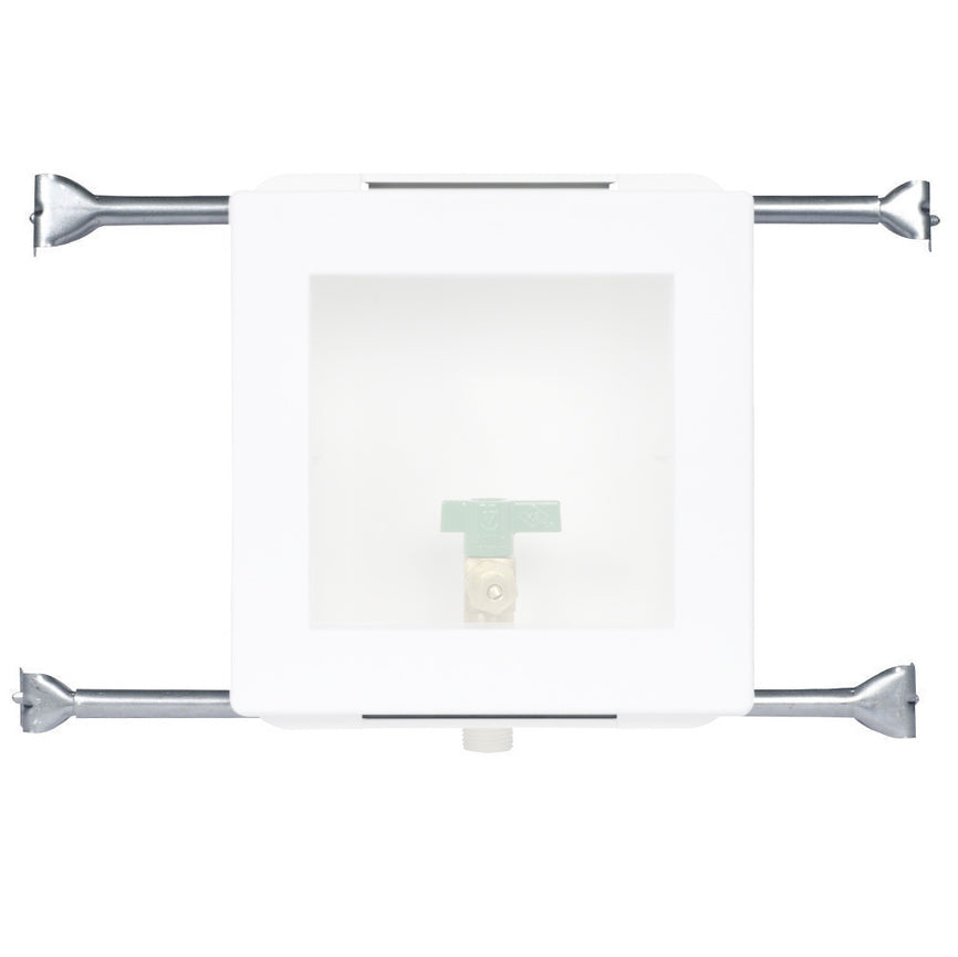 Adjustable Mounting Bracket Metal Fire-Rated for Ice Maker Outlet Box 2-pc