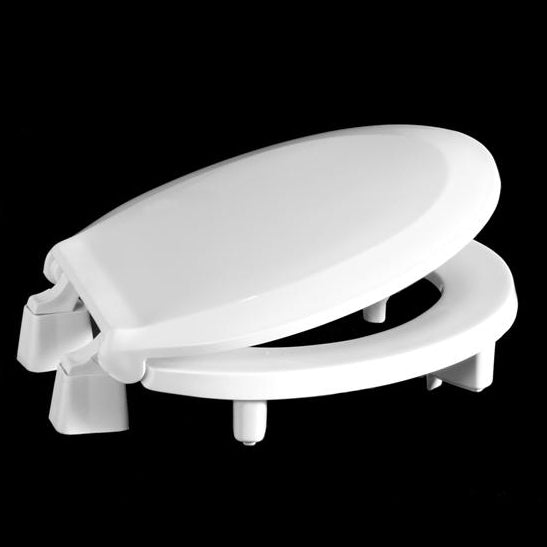SEAT 3L460STS-001 WHT RND OPEN FRONT L/COVER PLASTIC