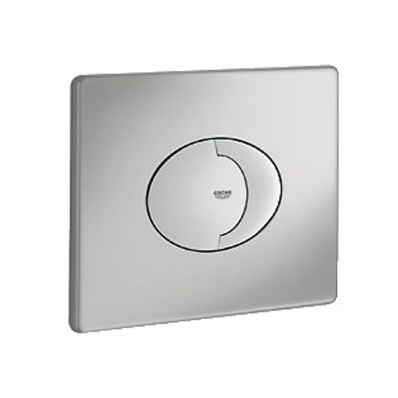 Skate Air Wall Plate Horizontal Installation Matte Chrome