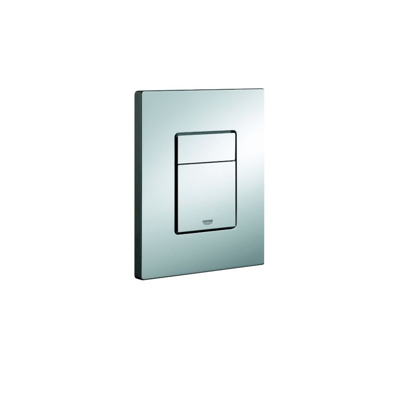 Skate Toilet Actuation Wall Plate in StarLight Chrome