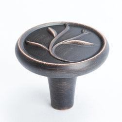 Art Nouveau 1-3/8" Knob in Verona Bronze