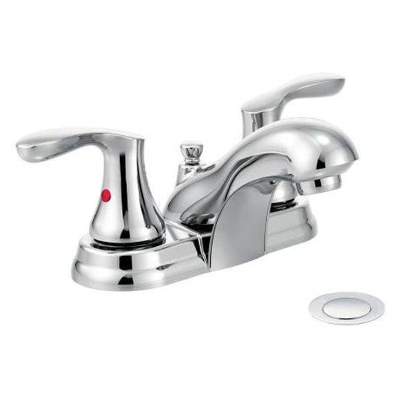 Cornerstone 4" Centerset Lav Faucet in Chrome w/No Waste