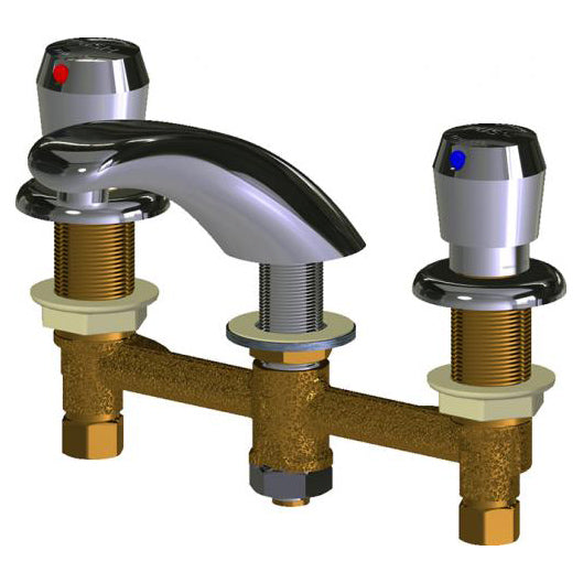404 Series Deck-Mounted Sink Faucet In Chrome