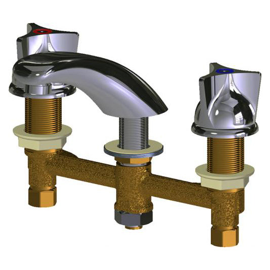 404 Series Deck-Mounted Sink Faucet In Chrome