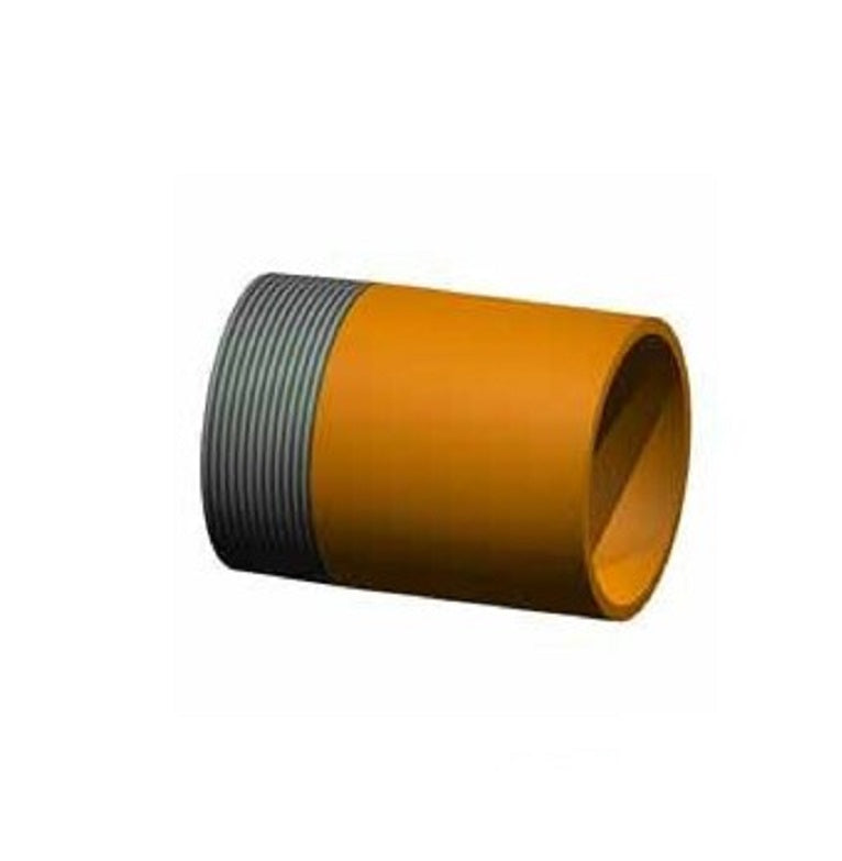 NIPPLE ADAPTER 3X4 BLACK 40 GROOVE X THREAD