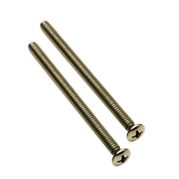 Capstone Escutcheon Screws in Brushed Nickel