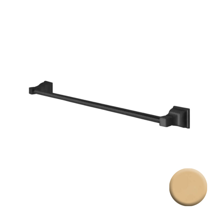 Town Square 24" Single Towel Bar in Polished Brass