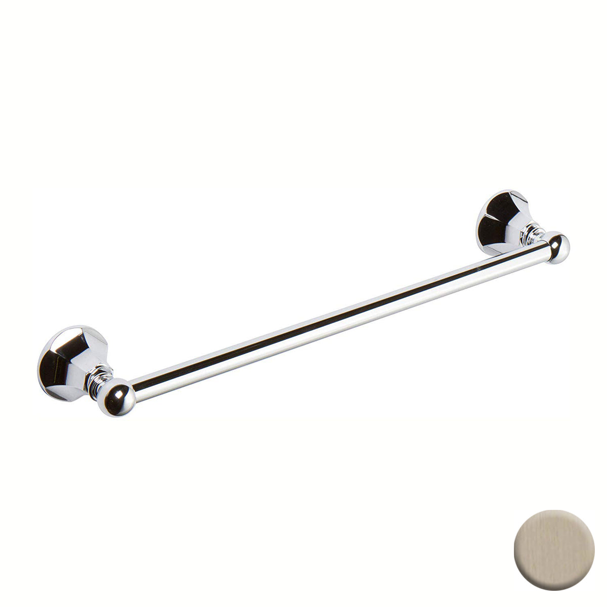 Empire 18" Towel Bar in Satin Nickel