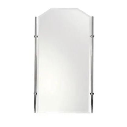 Empire Beveled Mirror Framed 26x36 Polished Chrome