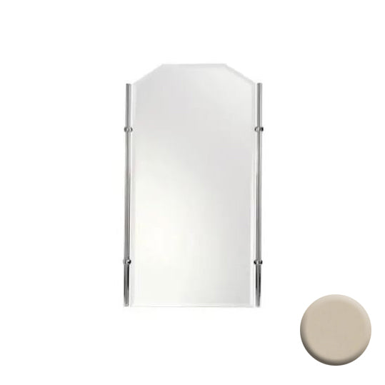 Empire Beveled Mirror Framed 26x36 Polished Nickel