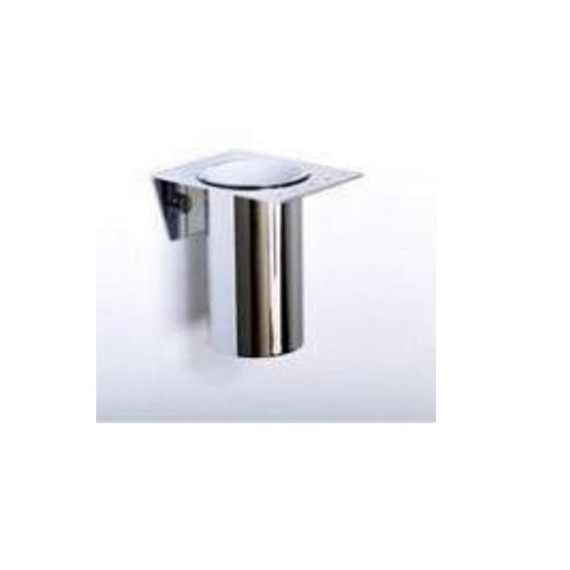 Kubic Wall Mount Tumbler in Satin Nickel