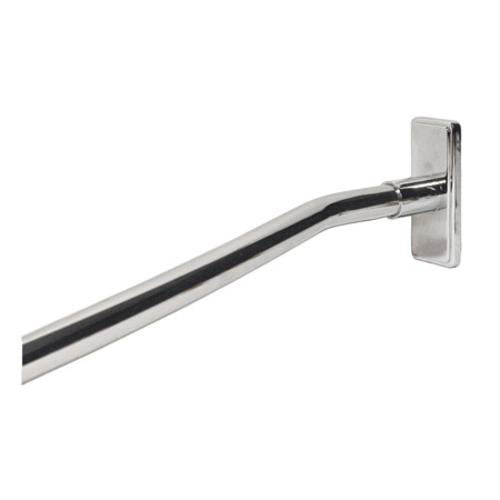 Universal 72" Shower Rod in Satin Nickel