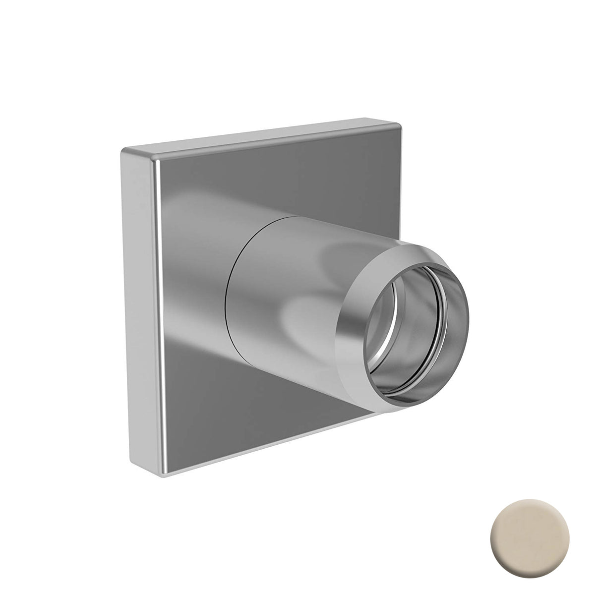Lineal Shower Rod Brackets in Polished Nickel